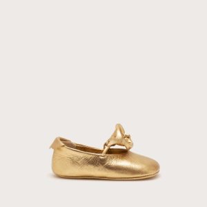 BABY MIMI BALLET FLAT - BRASS