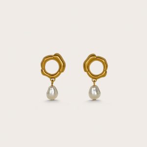 MEERAH EARRING - ANTIQUE BRASS