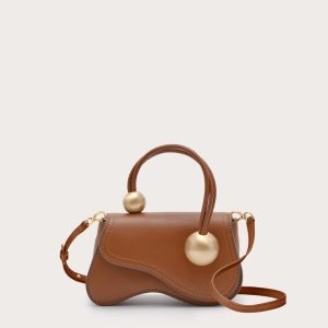 KAZIA NANO CROSSBODY BAG - PECAN