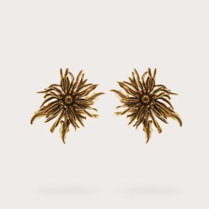 OCTAVIA EARRING - ANTIQUE BRASS