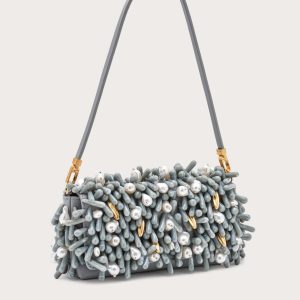PERLA SHOULDER BAG - CELADON MULTI