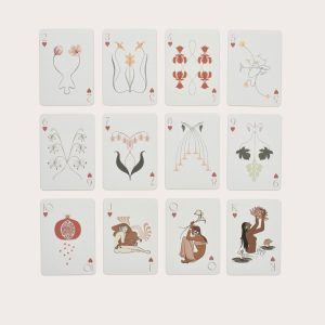 LEO PLAYING CARDS - SEAFOAM