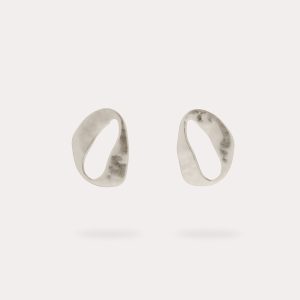 RUE MINI EARRING - ANTIQUE SILVER