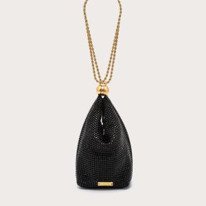 RUE WRISTLET BAG - BLACK