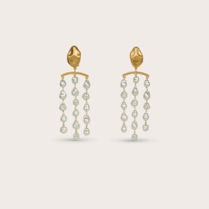 SHIVANI EARRING - ANTIQUE BRASS