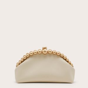 UNA CLUTCH - OFF WHITE