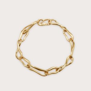 VERA NECKLACE - BRUSHED BRASS