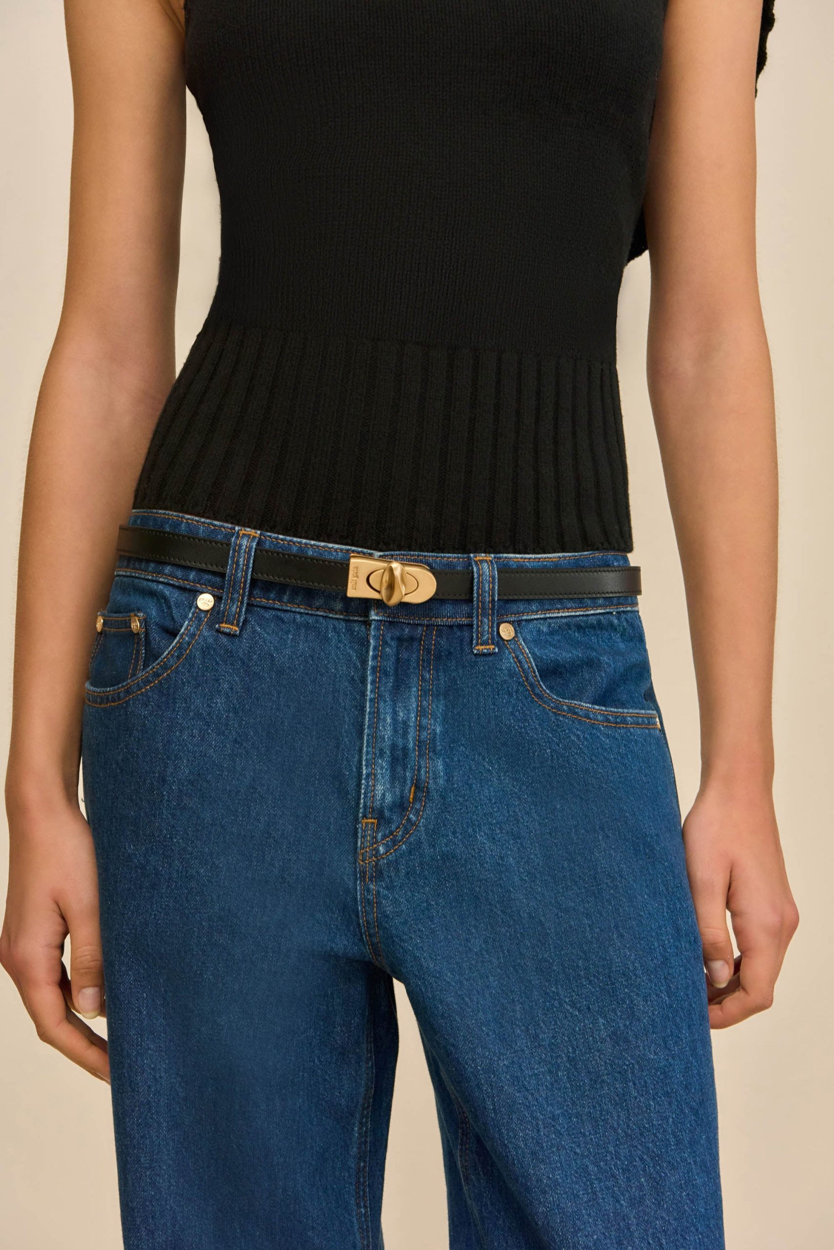 YASMIN BELT - BLACK - Image 2