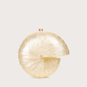 SIRENA CLUTCH - IVORY