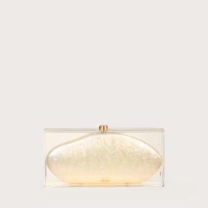 ANNIKA CLUTCH - IVORY